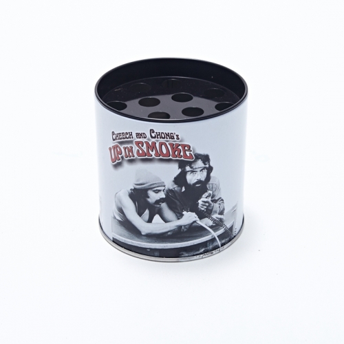 Metal Ashtray Round Tin Can