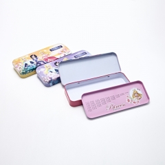 Pretty Pencil Tin Box For children With Hinge