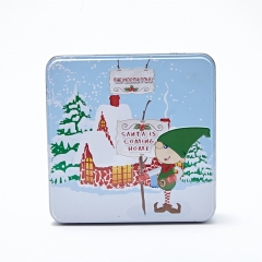 Christmas Cookie Tin Box