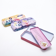 Pretty Pencil Tin Box For children With Hinge