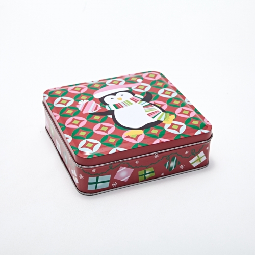 Christmas Cookie Tin Box