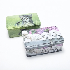 Cookie Storage Tin Box