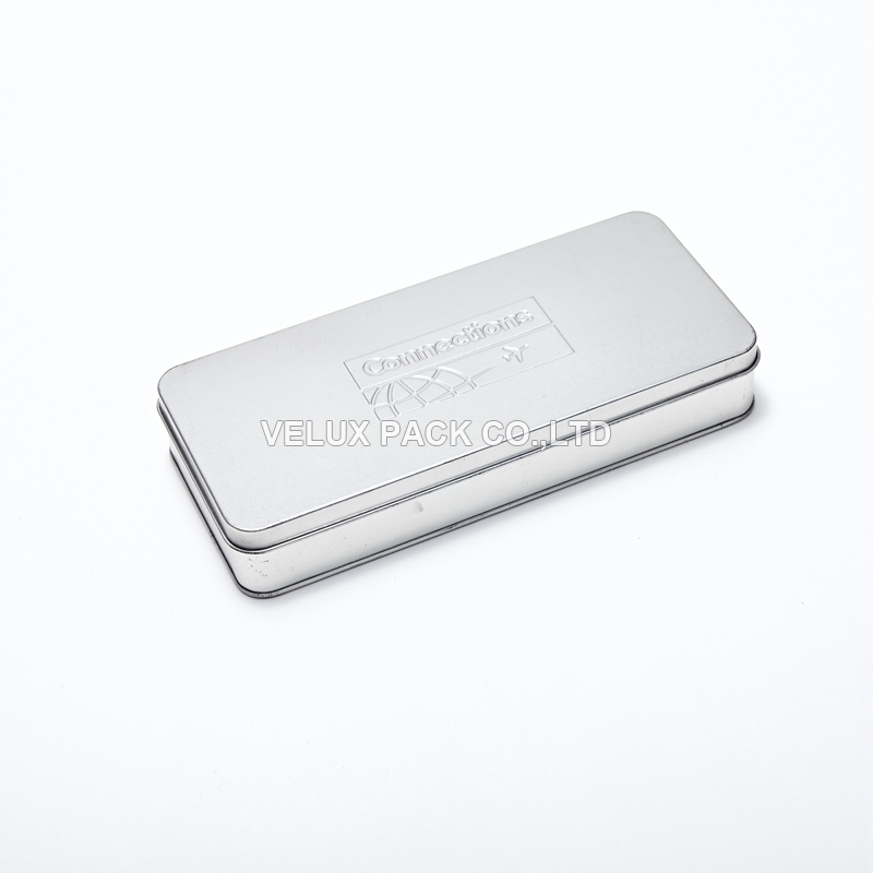 Promotion Metal Tin Box Rectangular Tin Case