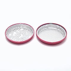 Red Mosquito Repellent Incense Tin Box With Hollowing