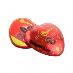 Heart-shaped Tin Box