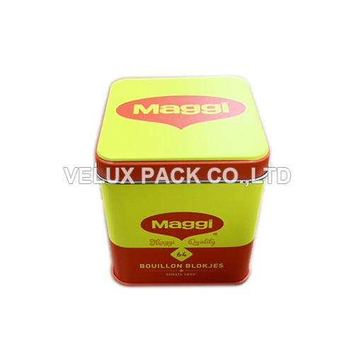 Square Tin Box for Promotion