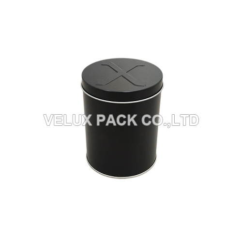 Round Cosmetic Tin Box