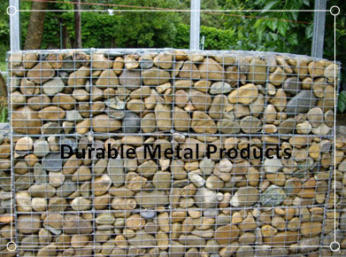 Galvanized Gabion Mesh 