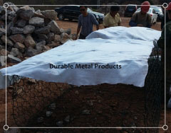 Galvanized Gabion Mesh Basket