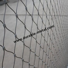 Flexible Stainless Steel Ferrule Rope Mesh