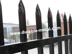 Welded Ornamental Iron Fence