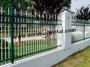 Ornamental Steel Boundary Fencing