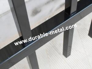 Welded Ornamental Iron Fence