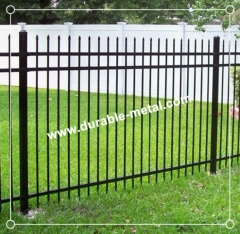 Welded Ornamental Iron Fence