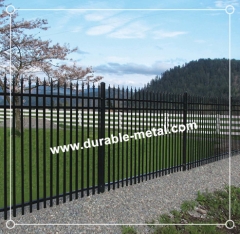 Welded Ornamental Iron Fence