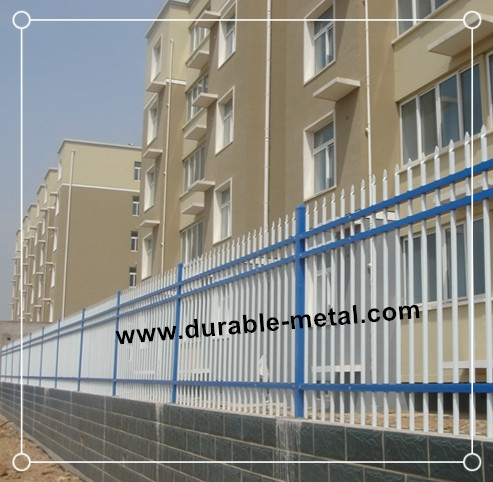 Ornamental Steel Boundary Fencing