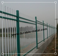 Ornamental Steel Boundary Fencing