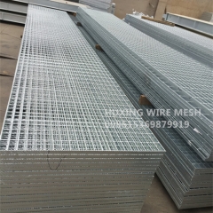 Smooth Finishing Hot Dipped Galvanized Weld Steel Grating Serrated & Plain Steel Bar Grate
