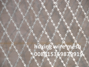 Weld Ripper Razor Wire Fence