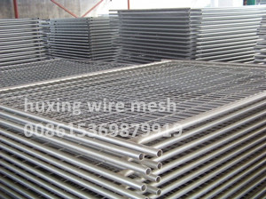 2100x2400mm O.D 32mm Wall Thick1.6mm HDG Weld Temporary Fence Panels