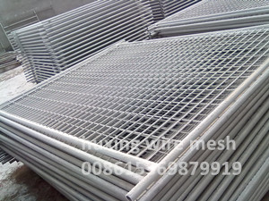 2100x2400mm O.D 32mm Wall Thick1.6mm HDG Weld Temporary Fence Panels