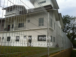 Roll Top Mesh Fence BRC Fence