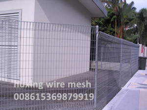 Roll Top Mesh Fence BRC Fence