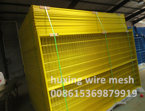 PVC Powder Coated Portable Fence Panel