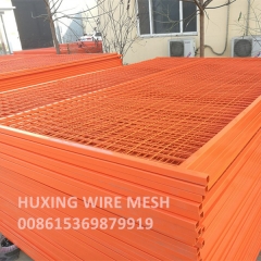 6'x10' Portable Construction Site Fence Metal Weld Temporary Wire Fence Panel