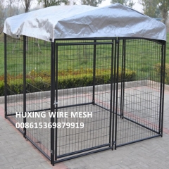 Pet Dog Kennel Run Enclosure Wire Mesh Steel Play Pen Fence