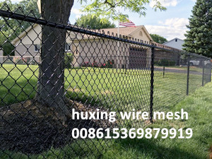 Sell 8 Feet PVC Coated Chain Link Mesh Fabric for Security Fence - Anping Huxing Wire Mesh Products Co.,Ltd