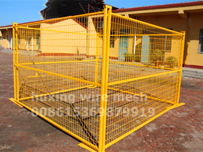 6'x10' Portable Fence Panels Construction Site Fencing Panel