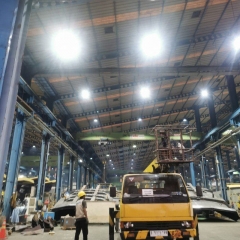 PENEL 150W LED High Bay lights 365units were used in a workshop in 2023 in Indonesia