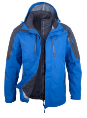 Mens 3 in 1 Waterproof Jacket