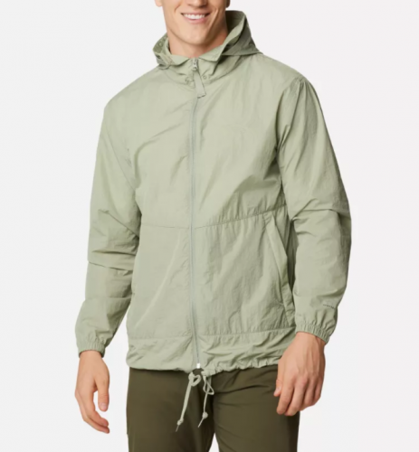 Men's recycled windbreaker