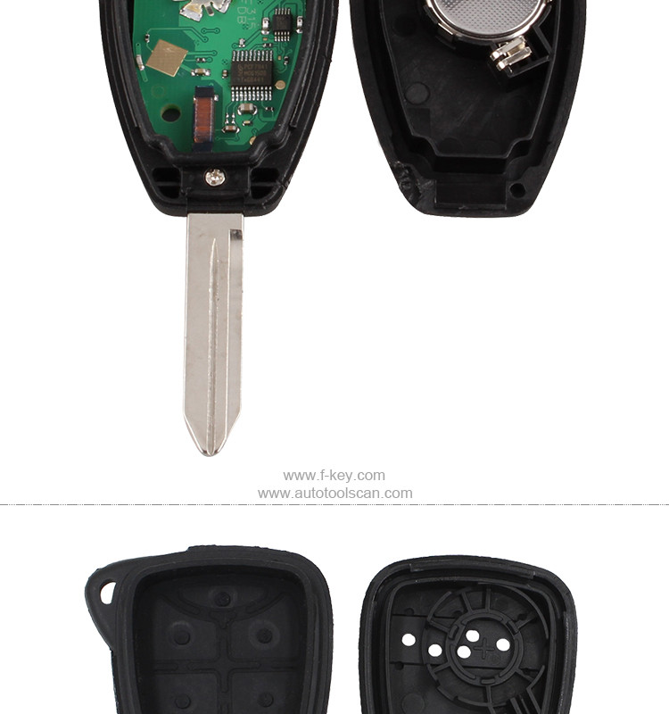 AK015025 Chrysler JEEP DODGE 5+1 button Remote Key (USA) 315Mhz FCC ID OHT692427AA