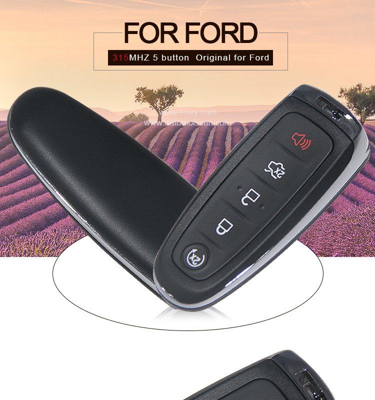 AK018043 Original for Ford Edge 5 button smart card 315MHZ FCC ID :M3N5WY8609