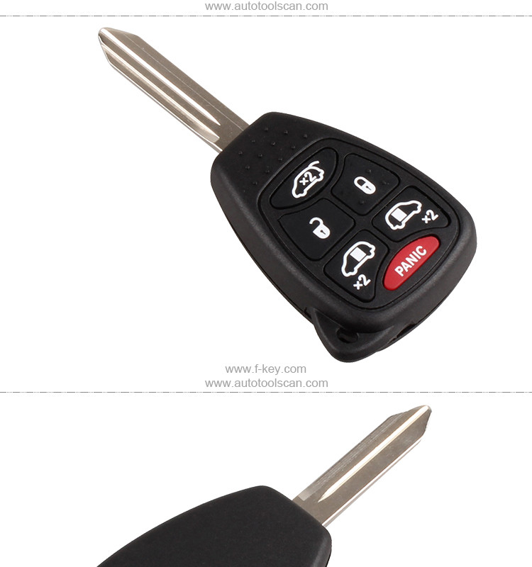AK015024 Chrysler JEEP DODGE 5+1 button Remote Key (USA) 315Mhz FCC ID M3N5WY72XX