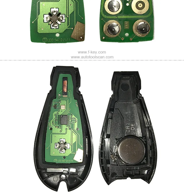 AK015009 Chrysler JEEP DODGE 5+1 button 433MHZ Smart Remote Key AK015009 Chrysler JEEP DODGE 5+1 button 433MHZ Smart Remote Key