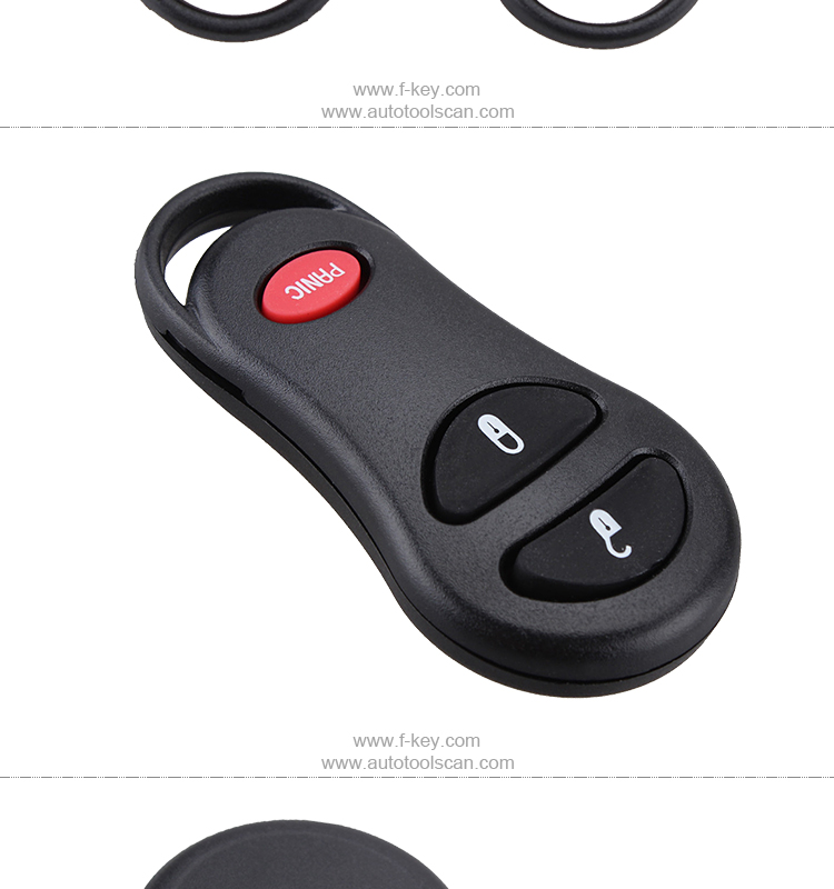 AK015012 Chrysler 2+1 button Remote Set(USA) 315MHZ FCC ID GQ43VT17T