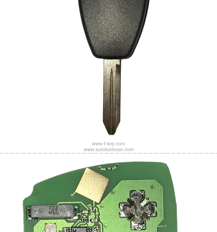 AK015016 Chrysler JEEPD ODGE 2 button Remote Key 433MHZ ID46