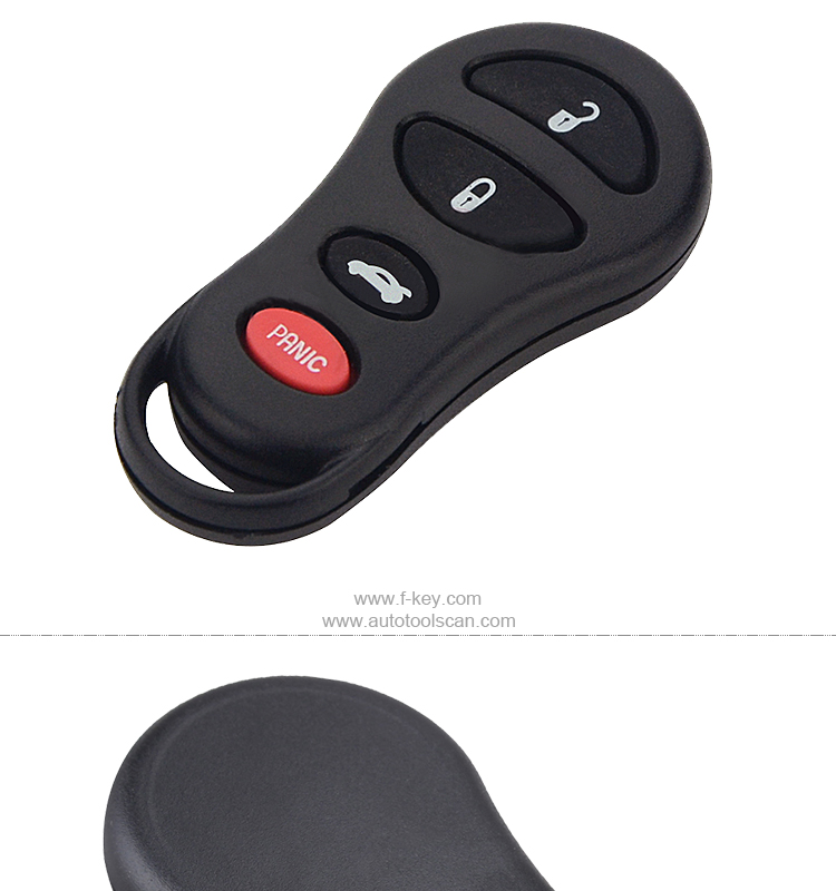 AK015015 Chrysler 3+1 button Remote Set(USA) 315MHZ FCC ID GQ43VT9T