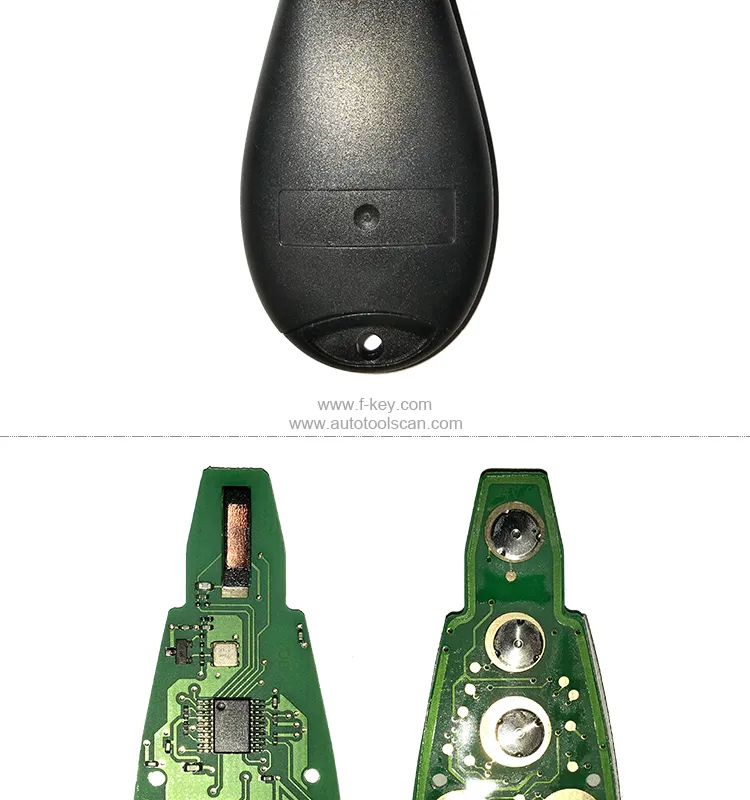 AK015010 Chrysler JEEP DODGE 6+1 button 433MHZ Smart Remote Key AK015010 Chrysler JEEP DODGE 6+1 button 433MHZ Smart Remote Key