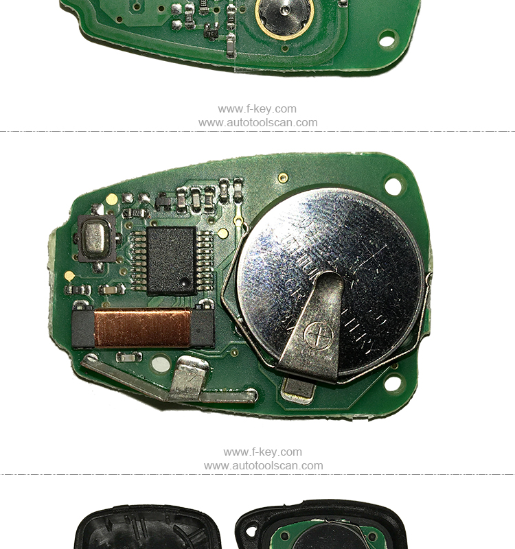 AK015018 Chrysler JEEP DODGE 2+1 button Remote Key 315mHZ FCC ID KOBDT04A