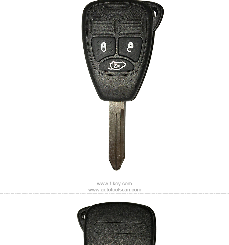 AK015017 Chrysler JEEPD ODGE 3 button Remote Key 433MHZ ID46