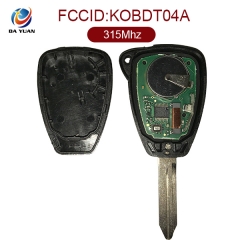 AK015018 for Chrysler Remote Key 2+1 Button 315MHz PCF7941 KOBDT04A