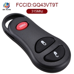 AK015013 for Chrysler Remote Key 2+1 Button 315MHz GQ43VT9T