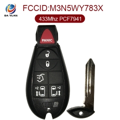 AK015009 for Chrysler Smart Remote Key 5+1 Button 433MHz PCF7941