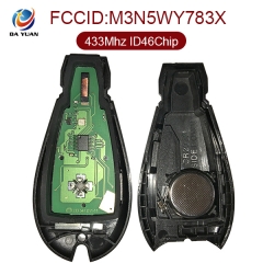 AK015010 for Chrysler Smart Remote Key 6+1 Button 433MHz PCF7941