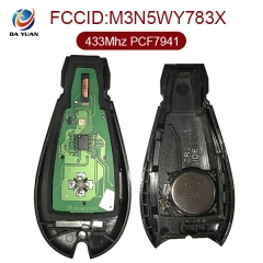 AK015002 for Chrysler Smart Remote Key 3+1 Button 433MHz PCF7941